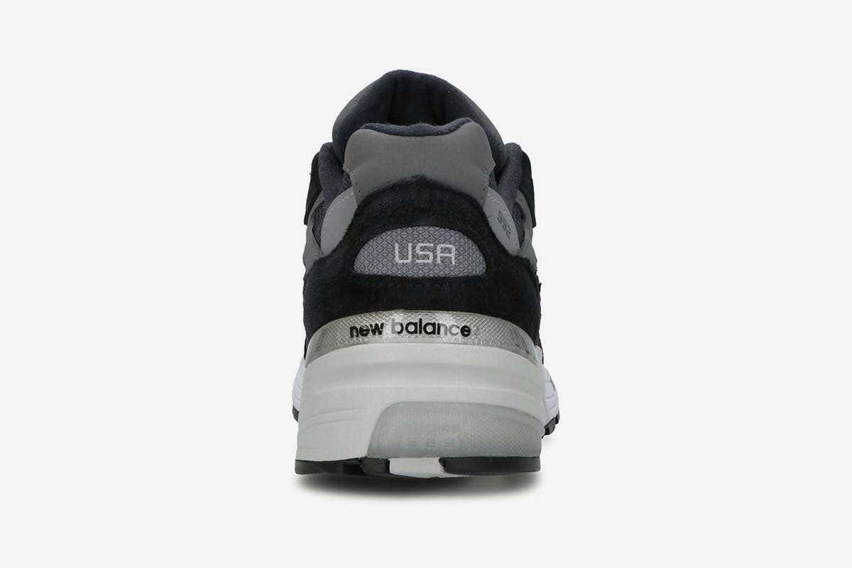 new balance 992 navy grey